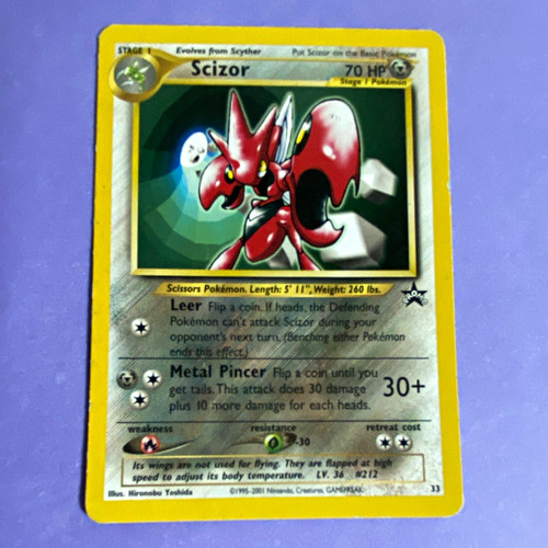 Pokémon tcg scizor neo - tcg,
