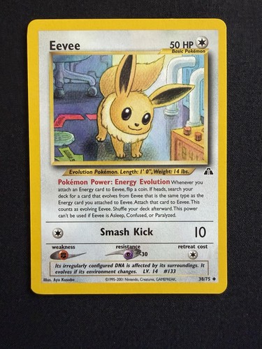 Pokemon tcg eevee - eevee, neo