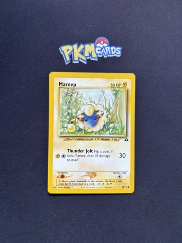 Pokémon tcg mareep neo - pokémon,