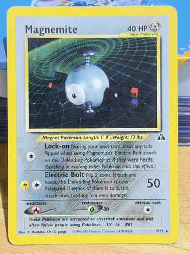 Pokémon tcg magnemite 75 - tcg,