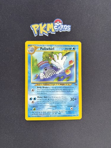 Pokemon tcg poliwhirl - poliwhirl, neo