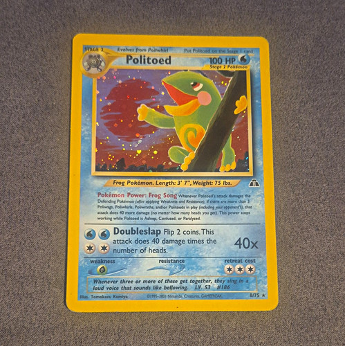 Politoed neo discovery - politoed,