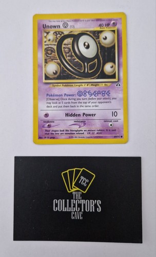 Pokémon tcg unown 69 75 - unown, [o]