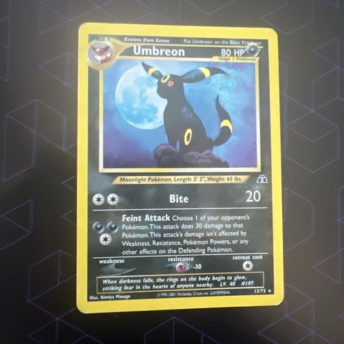 Umbreon neo discovery - umbreon,