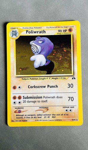 Pokemon tcg poliwrath - pokemon, 9/75