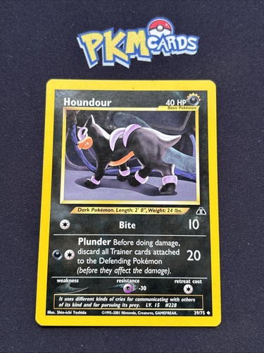 Pokémon tcg houndour neo - pokémon,