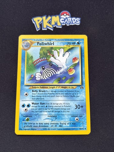 Pokemon tcg poliwhirl - poliwhirl, neo