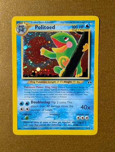 Pokémon tcg politoed - pokémon,