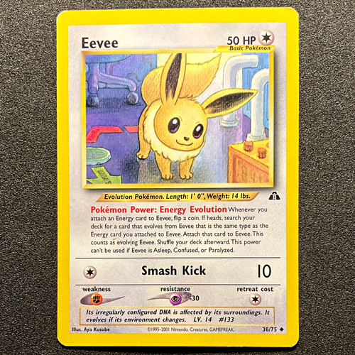 Eevee neo discovery - eevee, 38/75