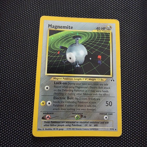 2001 pokémon magnemite - magnemite, 7/75