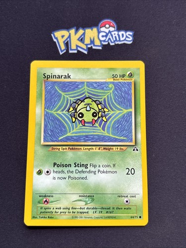 Pokémon tcg spinarak neo - pokémon,