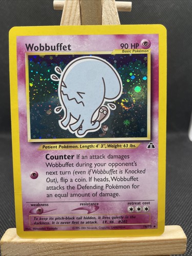 Wobbuffet holo neo - wobbuffet,