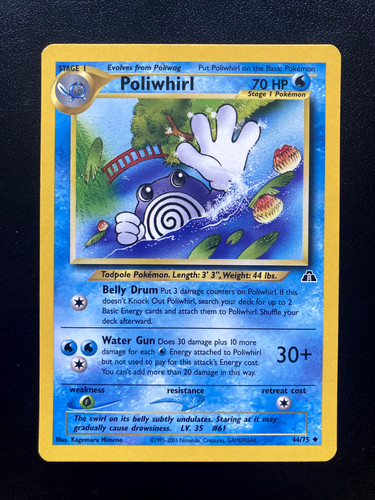 Poliwhirl neo discovery - 44/75,