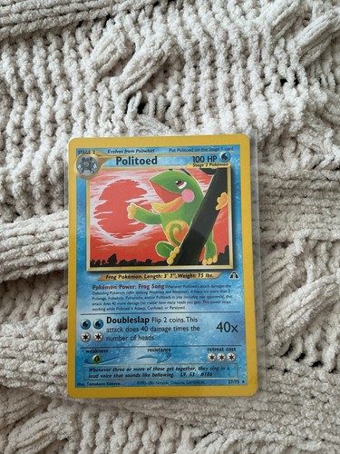 Politoed neo discovery - politoed, 27/75