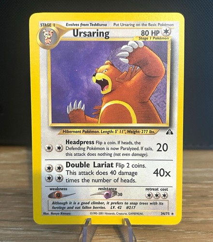 Ursaring neo discovery - 34/75,