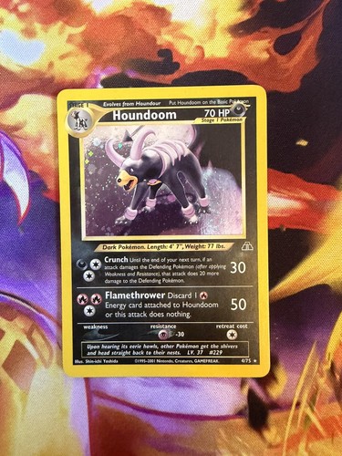 Pokemon neo discovery houndoom - discovery,