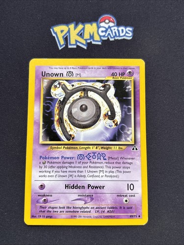 Pokémon tcg unown neo - pokémon,