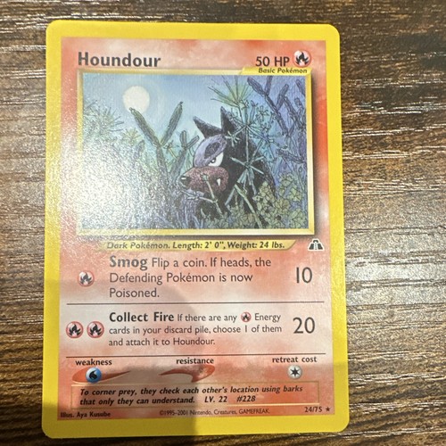 Pokémon tcg houndour 75 - houndour, 24/75