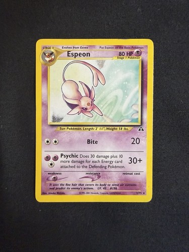 Pokémon espeon neo discovery - espeon,