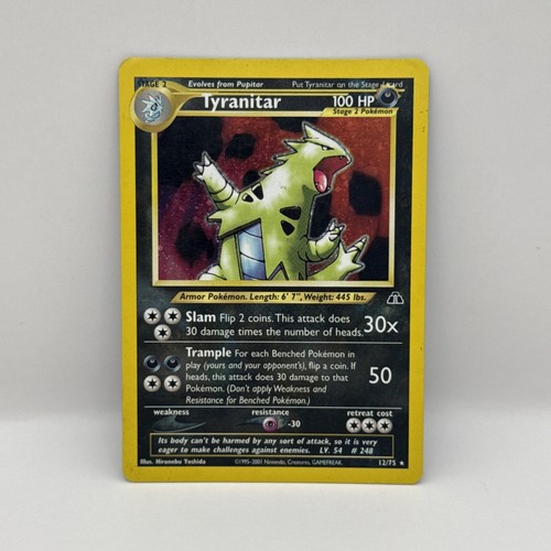 Pokémon tcg tyranitar - tyranitar, holo