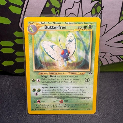 Butterfree unlimited rare neo - butterfree,
