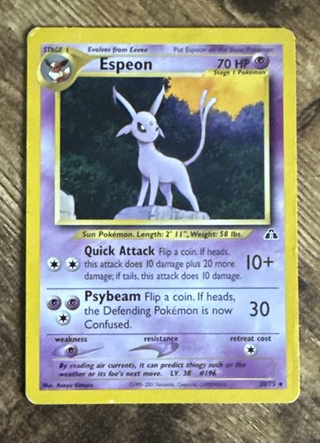 Espeon neo discovery - neo,