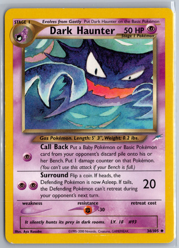 Dark haunter 105 neo - 36/105,