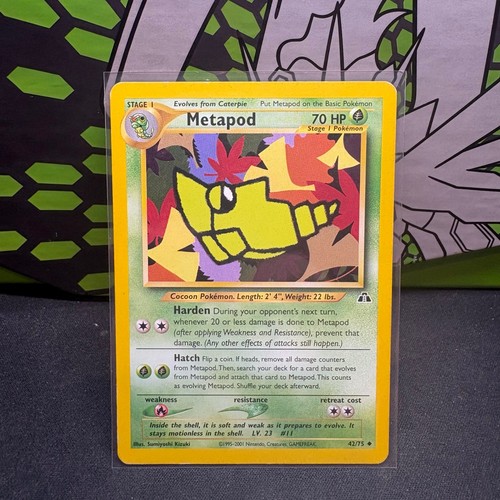 Metapod unlimited uncommon neo - uncommon,