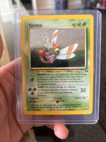Pokémon tcg yanma - tcg, neo