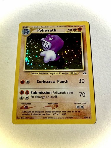 Poliwrath neo discovery - poliwrath,