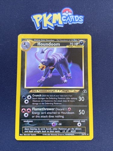 Pokémon tcg houndoom - pokémon,