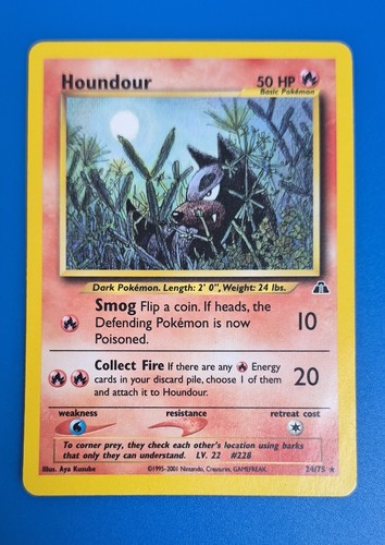 Houndour neo discovery - houndour,