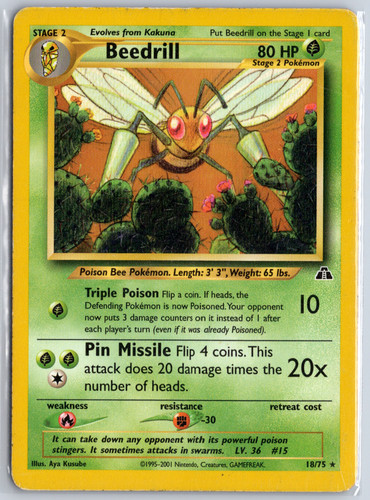 Beedrill neo discovery - 18/75,