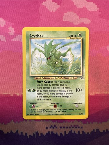 Pokemon card scyther - pokemon,