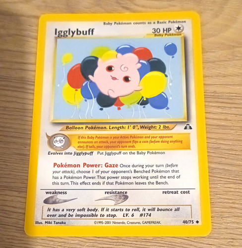 Pokémon tcg igglybuff 75 - pokémon,