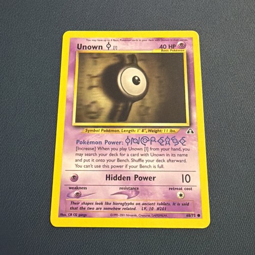 Pokemon unown 68 75 nm - unown, [i]