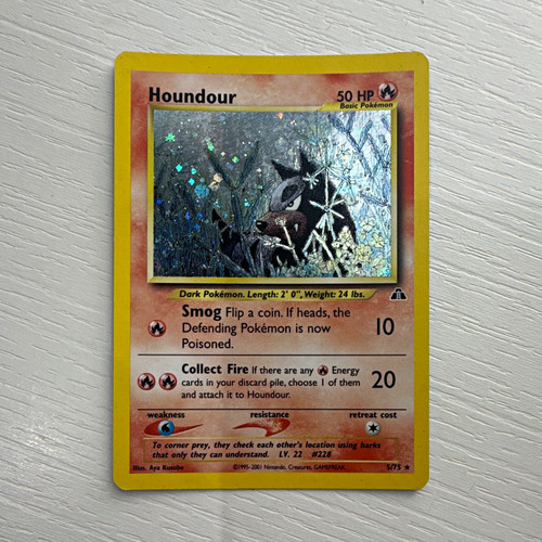 Pokémon tcg houndour holo - houndour,