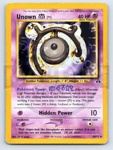 Unown 75 neo discovery - [m],