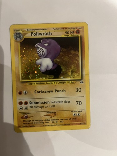 Pokemon tcg poliwrath - tcg,