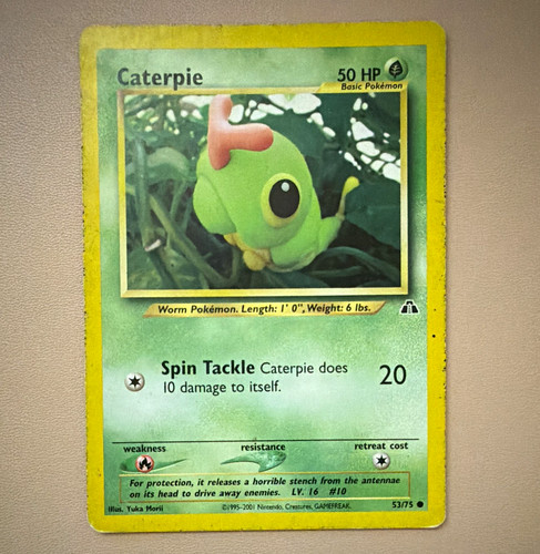 Nintendo pokémon tcg - nintendo, caterpie