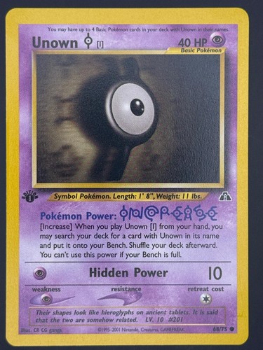 Unown 75 common - common, neo