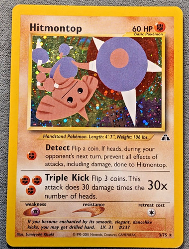 Pokemon english vintage neo - vintage,