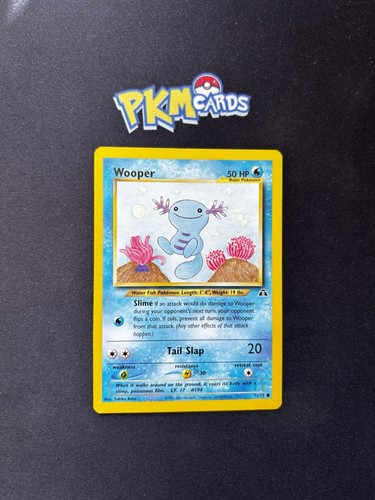 Pokémon tcg wooper neo - wooper,