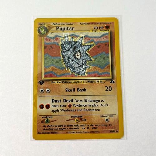 Pupitar uncommon neo - uncommon,