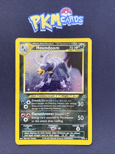 Pokémon tcg houndoom neo - houndoom,