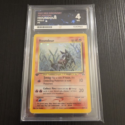 Houndour holo 1st - houndour, #5