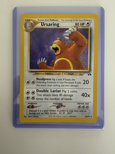 Ursaring neo discovery - ursaring,