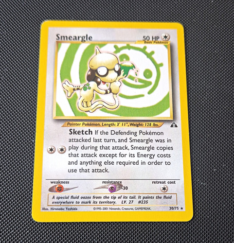 Pokemon tcg smeargle neo - tcg,