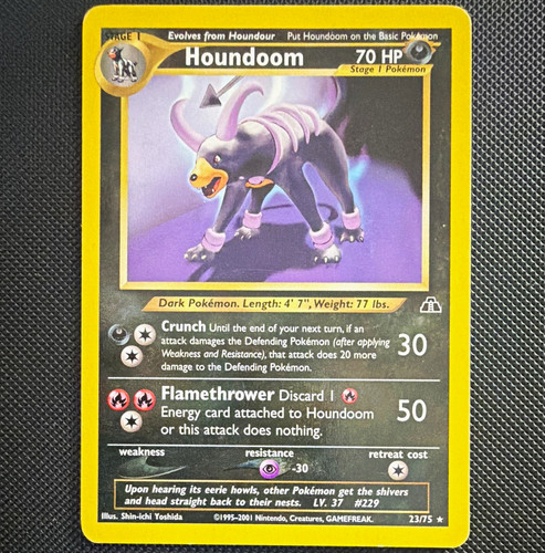 The pokémon company houndoom - pokémon,