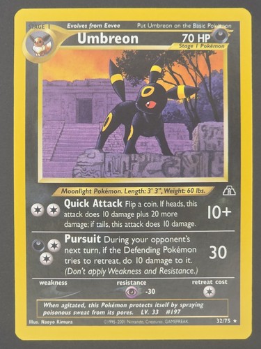 Umbreon neo - umbreon, –